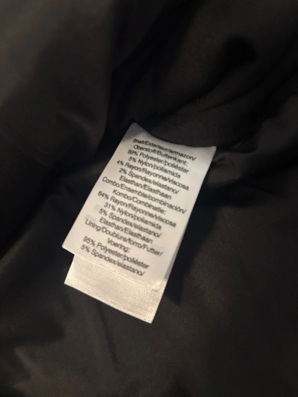 DKNY Black & White Houndstooth Tweed Moto Jacket SZ 16 gold-tone zippers NWT - Picture 3 of 11